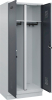 S/W-Gard.-Schrank EVOLO
mit 100 mm hohem Sockel
RAL 7035/7016, 2 Abteile - More 1