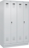 S/W-Gard.-Schrank EVOLO
mit 100 mm hohem Sockel
RAL 7035/7035, 4 Abteile - More 1