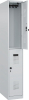Doppelst. Schrank EVOLO
bodenstehend
RAL7035/7035, 1x2Abteile - More 1