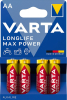 Batterie LONGLIFE
VARTA Max Power AA
4er Blister - More 1