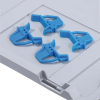 Schiebeschnappverschluss
f.Eurobox,blau (VE4St.) - More 1