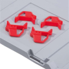 Schiebeschnappverschluss
f.Eurobox,rot (VE4St.) - More 1