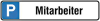 Parkplatzschild Alu
B520xH110 mm
Mitarbeiter - More 1