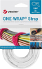 VELCRO Klettkabelbinder
ONE-WRAP Strap
20 x 200mm, weiß, - More 1