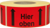 Hinweis Etiketten
Hier oben,1000 Stk./Rolle - More 1