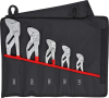 Zangenschlüssel-Set 5tlg.in Rolltasche Knipex - More 1