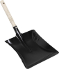 Kehrschaufel Metall
schwarz 22 cm breit - More 1