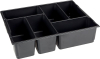 L-BOXX Kleinteileeinsatz
für L-BOXX 136, 6 Mulden
B405xT315xH97 mm - More 1