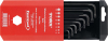 FORMAT TORX-Winkelschraubendreher-Satz
T9 - T40 i. Schiebek. - P5877.0005 - More 1