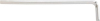 FORMAT Skt.Winkelschraubendreher 6 mm
DIN 911L/ISO 2936 L lange Ausf.
glanzvernickelt - P5844.0060 - More 1