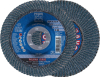 PFERD-Fächerschleifscheibe ZK
SGP ZIRKON CURVE 115 mm K40
radial/Kehln. 8 mm  P8317.0041 - More 1