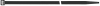 Kabelbinder schwarz UV-bestän.
2.5 x 100mm - VE=100 Stück - More 1