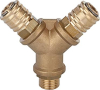 Verteiler m. 2 Kuppl.
AG 3/8 Ms Riegler - More 1