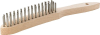 FORMAT-Drahtbürste rostfrei
6-reihig glatt 0.3 mm Drahtst.
P7006.0006 - More 1