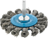FORMAT-Stahldraht-Rundbürste
gezopft Dm. 75mm/Schaftdm. 6mm
P7030.0075 - More 1