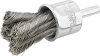 FORMAT-Stahldraht-Pinselbürste
rostfrei gezopft Dm. 20mm/
Schaftdm. 6mm P7047.0020 - More 1
