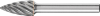 Frässt. HM SPG 1020 INOX
6mm 10x20 mm Pferd - More 1