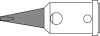 Ersatz-Lötspitze meißelförmig
gerade vern. 1.0 mm P9153.0100
(f. Gaslötset INDEPENDENT 75) - More 1
