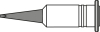 Ersatz-Lötspitze meißelförmig
gerade vern. 1.0 mm P9153.0100
(f. Gaslötset INDEPENDENT 100) - More 1