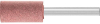 Feinschleifst. PFZY 1530
6mm 15x30mm AR120GR Pferd - More 1