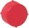 Verschlusskappe
rot mit Dichtung - More 1
