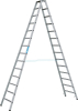Stufenleiter Saferstep B
2x14 Stufen
Leiterlänge 3,95 m - More 1