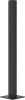 Endpfosten Delta
für Schwingtür JULIET
H1200xD110 mm schwarz - More 1