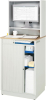 Computer-Tisch
B720xT660xH1810 mm
RAL 7035/5010 stationär - More 1