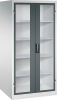 Flügeltürenschrank 7035/7016
H1950xB930xT800mm
Türen mit Sichtfenster - More 1