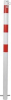 Absperrpfosten rot/weiß
H1400xD76 mm 1 Öse
zum Einbetonieren - More 1