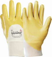 Nitril-Schutzhandschuh 
Sahara 100 gelb - EN 388
