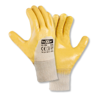 Schutzhandschuh gelb AUGSBURG+
mit Strickbund - EN 388
PSA-Kat. II - VE = 12