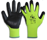 Nitril-Schnittschutz-Handschuh 
CYG-Cut 67 - grün/schwarz
EN 388 Schnittschutzlevel D
