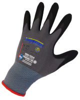 M-flex-Montagehandschuh+
mit Nitrilschaum-Beschichtung
EN 388 / EN 407 - grau/schwarz