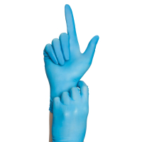 Nitril-Einweghandschuh
MED-Comfort BLUE* 
puderfrei  - EN 374