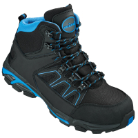 Sicherheitsstiefel BRAGA Mid 
schwarz/blau
EN ISO 20345 S3 SRC