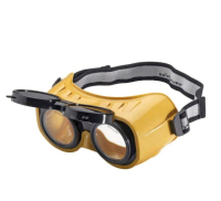 Kombi-Schweißerschutzbrille 
DIN 5 u. farblos*