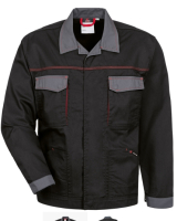 AID-Twill-Bundjacke 
schwarz/grau