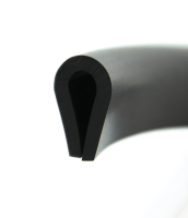 Gummi-U-Profil 10 x 4 mm