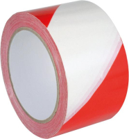 Warn-Selbstklebeband
rot/weiß diagonal
66 mtr lang : 60 mm breit