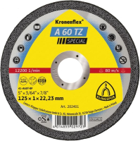Trennscheibe A60TZ Special
125 x 1.0 mm gerade
- nur VE-Abgabe -