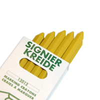 Ölsignierkreide - 6eckig gelb
120 x 12 mm - Pack = 12 Stück