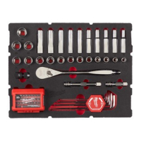 70-teilige Einlage für
PACKOUT Koffer mit Schubladen
Nr. 4932480716