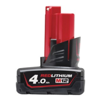MILWAUKEE Akkupack M12 B4
12 Volt - 4.0 Ah Red Li-Ion