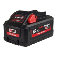 MILWAUKEE Akkupack M18 HB 5.5
18V - 5.5 Ah