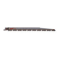 MILWAUKEE Säbelsägeblatt Holz
varioverzahnt und unlackiert
240 x 5,5/6 mm