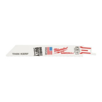 MILWAUKEE Säbelsägeblatt
Metall THIN KERF 150 x 1.4 mm
18 Tpi, Packung = 5 Stück