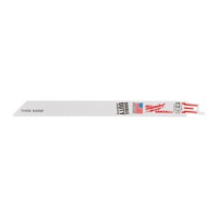 MILWAUKEE Säbelsägeblatt
Metall THIN KERF 230 x 1.4 mm
18 Tpi, Packung = 5 Stück