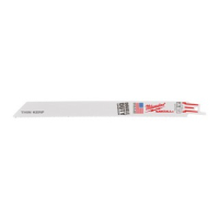 MILWAUKEE Säbelsägeblatt
Metall THIN KERF 230 x 1.8 mm
14 Tpi, Packung = 5 Stück