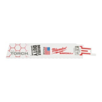 MILWAUKEE Säbelsägeblatt
Metall THE TORCH 150 x 1.4 mm
18 Tpi, Packung = 5 Stück